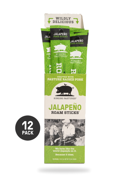 12 pack of Jalapeno roam stick